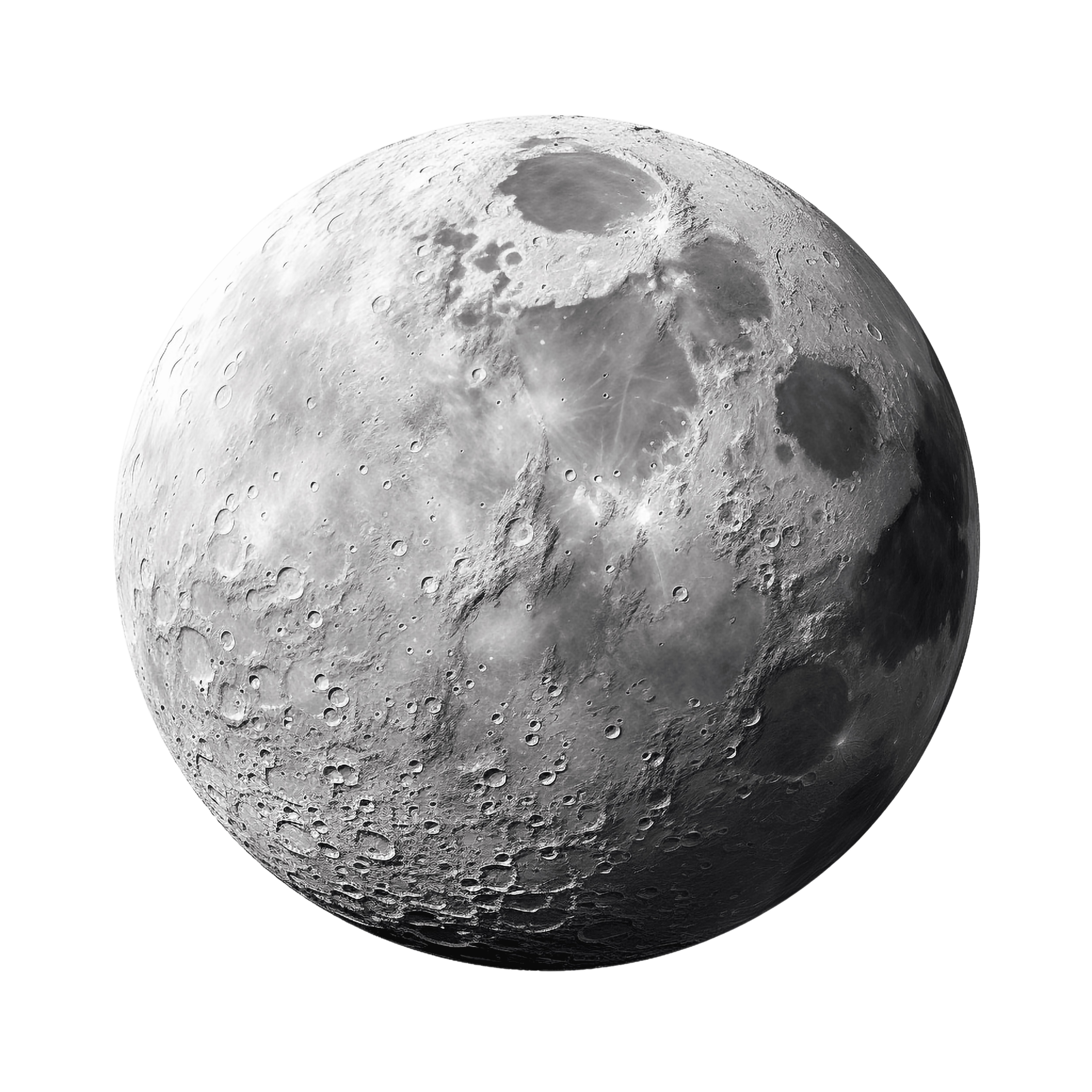 A high res image of the moon